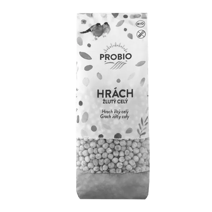 PROBIO Hrách žlutý celý 500g BIO
